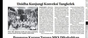 Unidha kunjungi Konveksi Tengkelek
